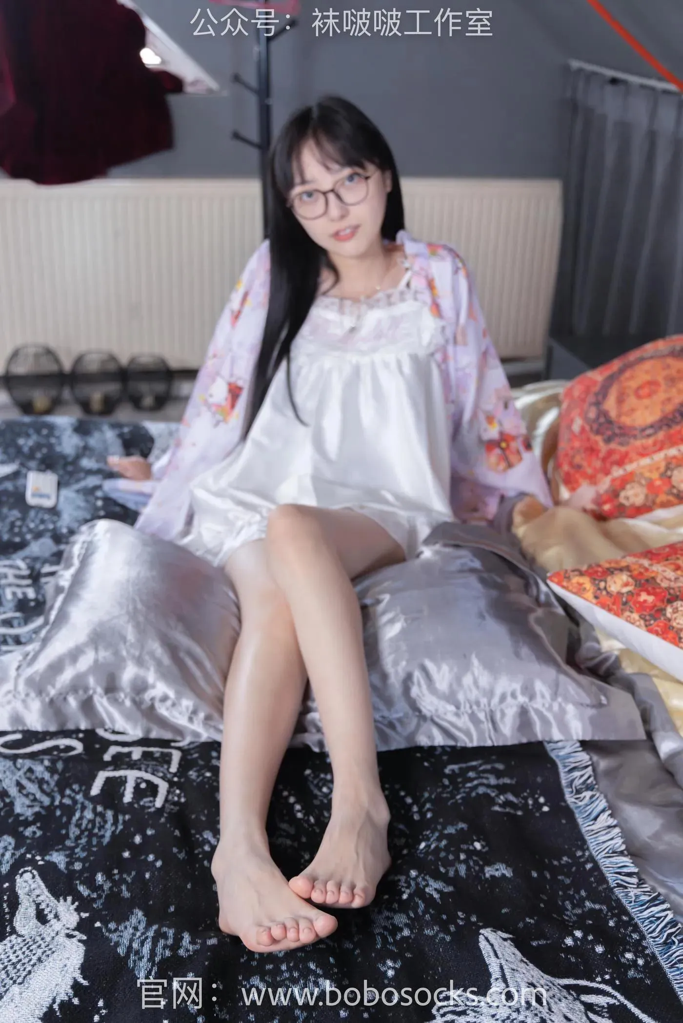 [BoBoSocks袜啵啵]NO.112 稚予-人字拖、肉丝 [140P]插图2
